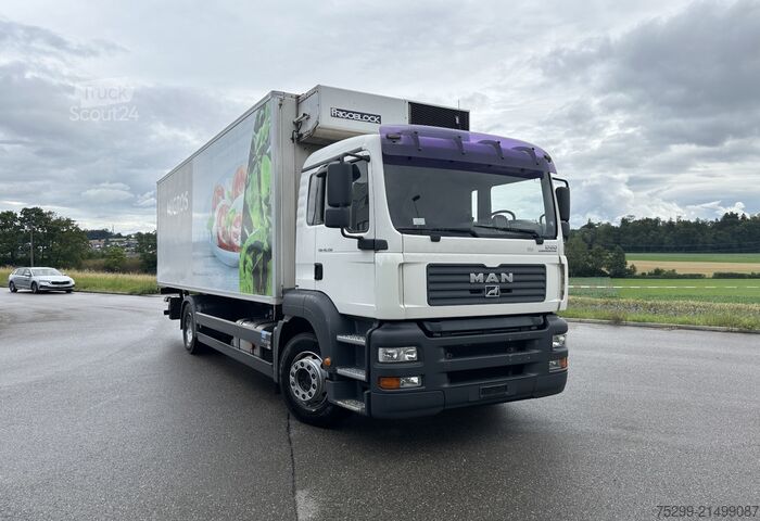 Chłodnia (samochód ciężarowy) MAN TGA 18.350 4x2 KK mit HB und Rolltor