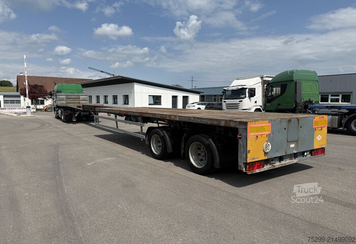 Naczepa otwarta Goldhofer Typ SPZ-DI2 Tele / Swiss-Vehicle