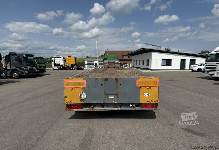 Naczepa otwarta Goldhofer Typ SPZ-DI2 Tele / Swiss-Vehicle