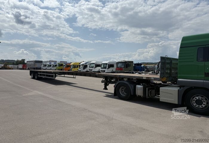 Naczepa otwarta Goldhofer Typ SPZ-DI2 Tele / Swiss-Vehicle