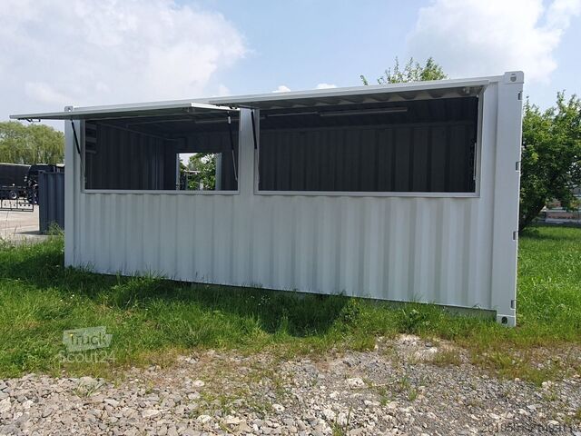 Speciale container 20 Fuß Imbisscontainer Barcontainer Eventcontainer KONTENER