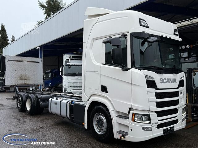 Chassis cab Scania R500 NGS Stuuras, Retarder, Wielbasis 555 cm, I...