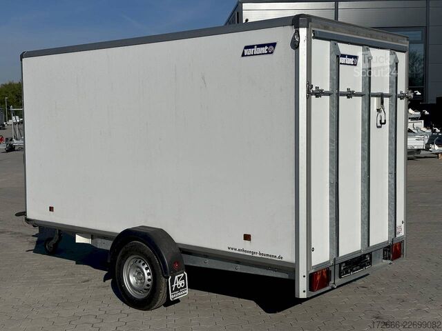 Kofferanhänger Variant 1317 C4 | RAMPE | SEITENTÜR 346X168X178CM 1350KG KOFFERANHÄNGER