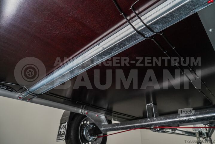  Humbaur HA 133015 KV 303X150X35CM 1300KG TIEFLADER | BUGKLAPPE
