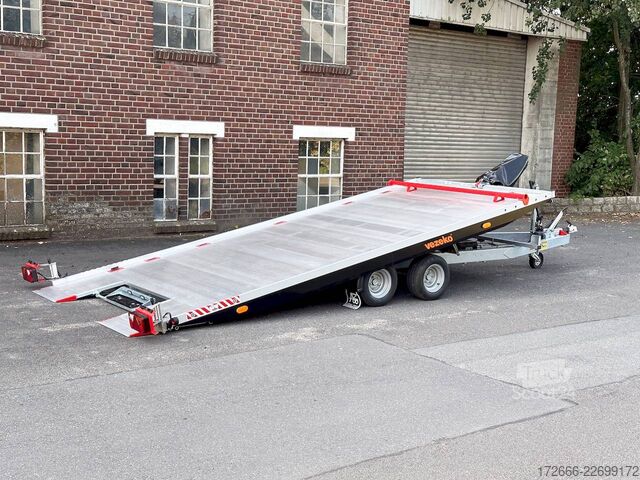  Vezeko IMOLA 30.43 RACE MASTER | E-WINDE 502X209CM 3000KG AUTOTRAILER