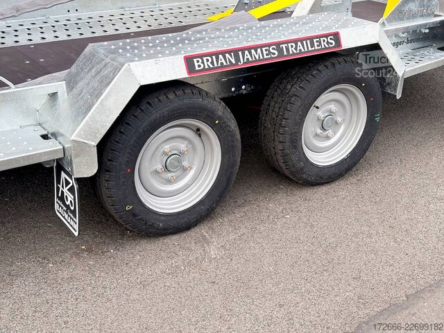  Brian James Trailers DIGGER PLANT 543-3717-35-2-12 | TRACSTRAP | SCHWERLASTRAMPE 370X170CM 3500KG BAUMASCHINENANHÄNGER