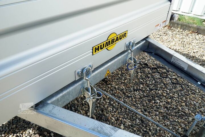  Humbaur HA 132513 BK 251X131X35CM 1300KG TIEFLADER | ANKIPPBAR