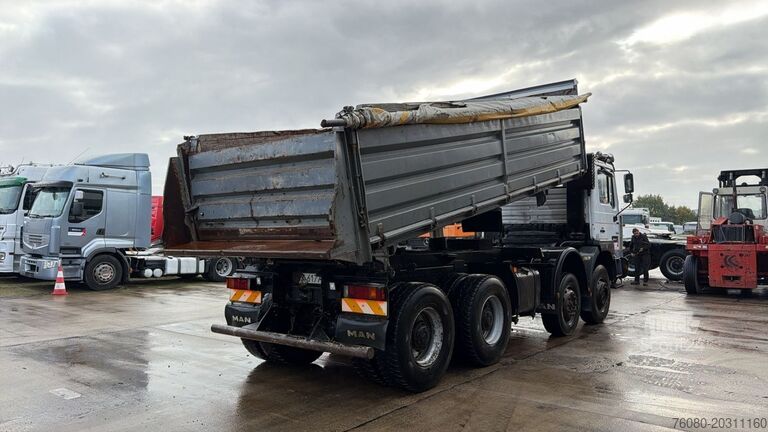 Трехсторонний опрокидыватель MAN 41.414 (BIG AXLES / 41 TONS / GRAND PONT / LAME...