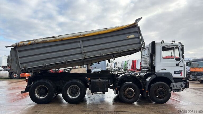 Трехсторонний опрокидыватель MAN 41.414 (BIG AXLES / 41 TONS / GRAND PONT / LAME...