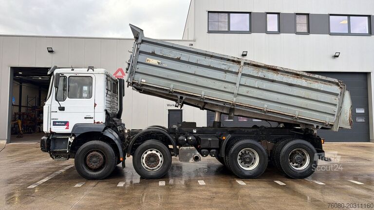 Трехсторонний опрокидыватель MAN 41.414 (BIG AXLES / 41 TONS / GRAND PONT / LAME...