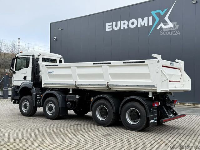 Skraldevogn MAN TGS 35.480 MAN TGS 35.480 8x6 EuromixMTP 3-Seit...