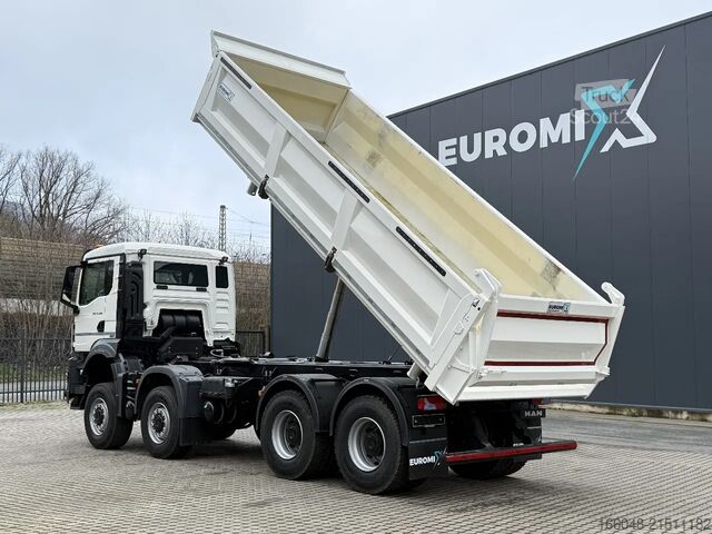 Skraldevogn MAN TGS 35.480 MAN TGS 35.480 8x6 EuromixMTP 3-Seit...