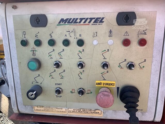 Plateforme de travail Multitel MX210 superstructure - 21m - 200kg