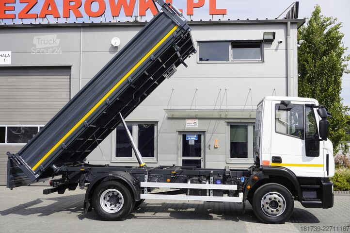 Benne Iveco Eurocargo 140-210/ 100 tho.km!/ NEW body