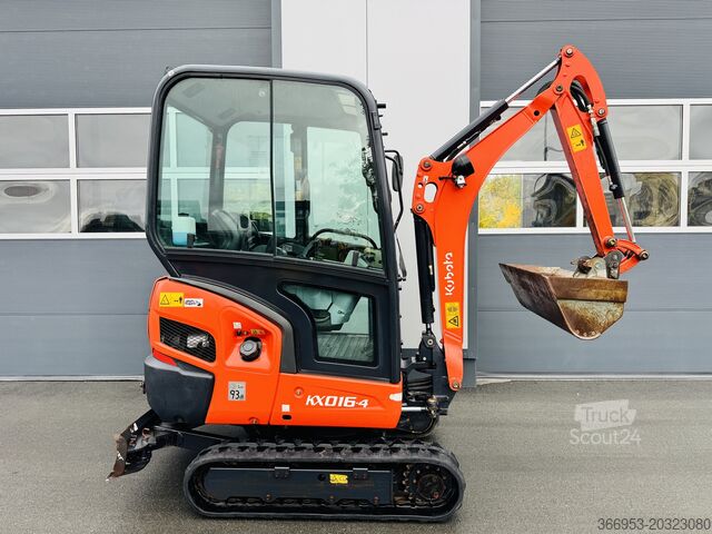 Mini ekskavators Kubota KX 016-4 - 1. HAND