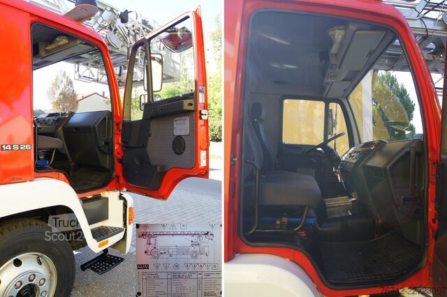 Camión de bomberos MAN LE 14.260 4x2 / Feuerwehr-Drehleiter DLK 23-12