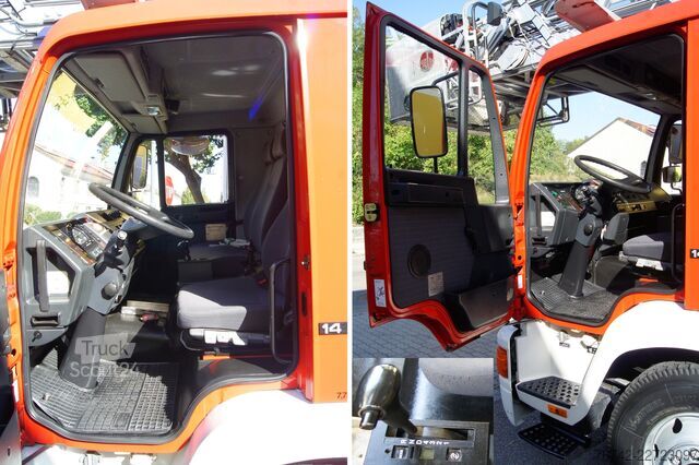 Camión de bomberos MAN LE 14.260 4x2 / Feuerwehr-Drehleiter DLK 23-12
