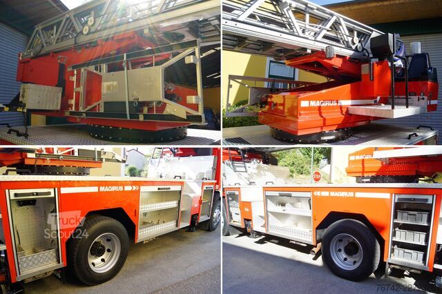 Camión de bomberos MAN LE 14.260 4x2 / Feuerwehr-Drehleiter DLK 23-12