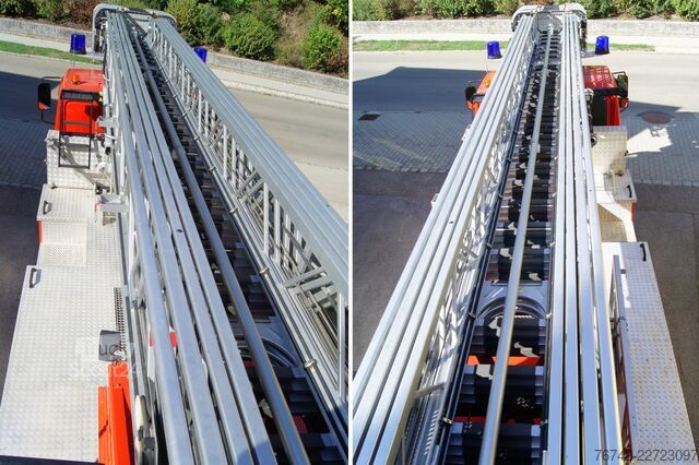 Camión de bomberos MAN LE 14.260 4x2 / Feuerwehr-Drehleiter DLK 23-12