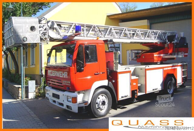 İtfaiye aracı merdivenli itfaiye aracı (döner merdivenli) MAN LE 14.260 4x2 / Feuerwehr-Drehleiter DLK 23-12