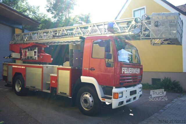 İtfaiye aracı merdivenli itfaiye aracı (döner merdivenli) MAN LE 14.260 4x2 / Feuerwehr-Drehleiter DLK 23-12