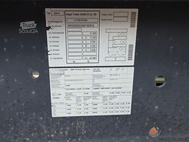 Přeprava kontejnerů KÖGEL Port 45 simplex/ extendible/ saf disc  /