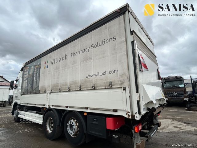 Autocarro con pianale e telone VOLVO FH 420/Edscha/Schiebe/Globetrotter/Airtube
