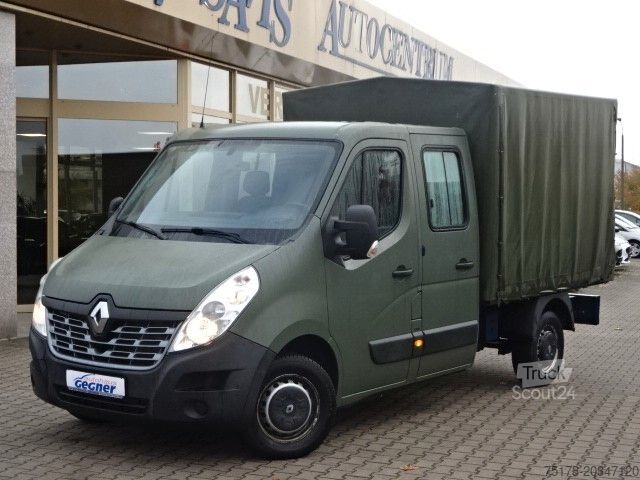 Pick-up bestelwagen RENAULT Master III DoKa Pritsche/Plane L2H1 3,5t 131PS
