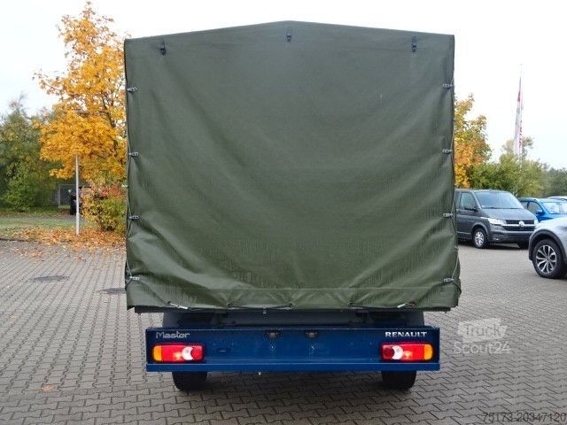 Pick-up bestelwagen RENAULT Master III DoKa Pritsche/Plane L2H1 3,5t 131PS