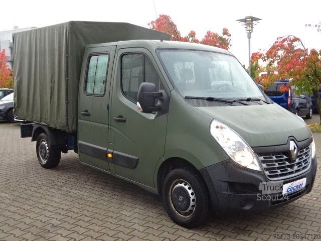 Pick-up bestelwagen RENAULT Master III DoKa Pritsche/Plane L2H1 3,5t 131PS