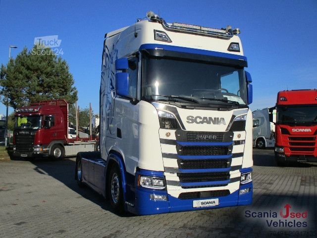 Standaard trekker Scania S 500 A4x2LB Full Air, PTO, ALCOA, Leder