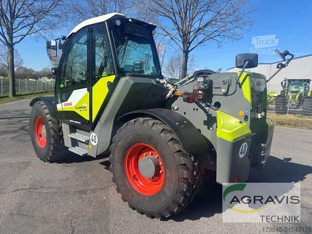 Teleskopinis krautuvas Claas SCORPION 756 VARIPOWER PLUS