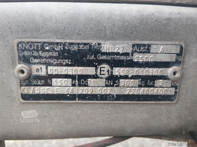 Nízkozdvižný príves Weijer Tohaco MA235/4518