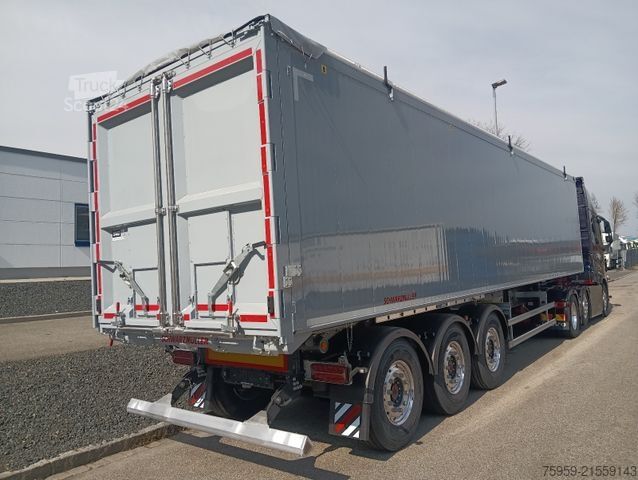 Kippers oplegger SCHWARZMÜLLER 3-A GETREIDE/GRAIN ALU 57m3 6370kg NEW/NEU