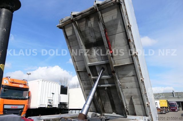 Τρίπλευρο ανατρεπόμενο φορτηγό RENAULT Lander 410 Kipper Kran Palfinger Funk Retarder