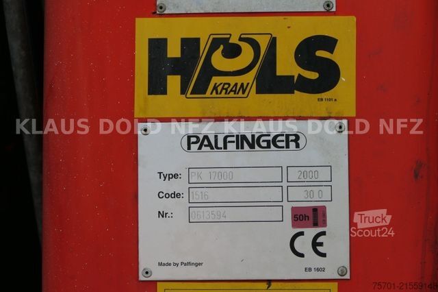 Τρίπλευρο ανατρεπόμενο φορτηγό RENAULT Lander 410 Kipper Kran Palfinger Funk Retarder