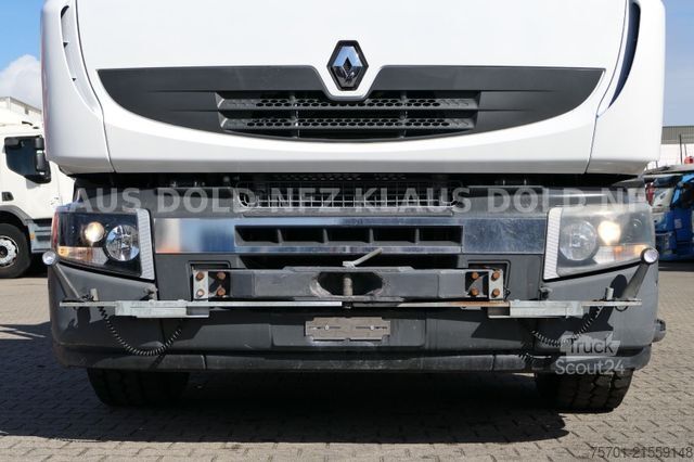 Τρίπλευρο ανατρεπόμενο φορτηγό RENAULT Lander 410 Kipper Kran Palfinger Funk Retarder