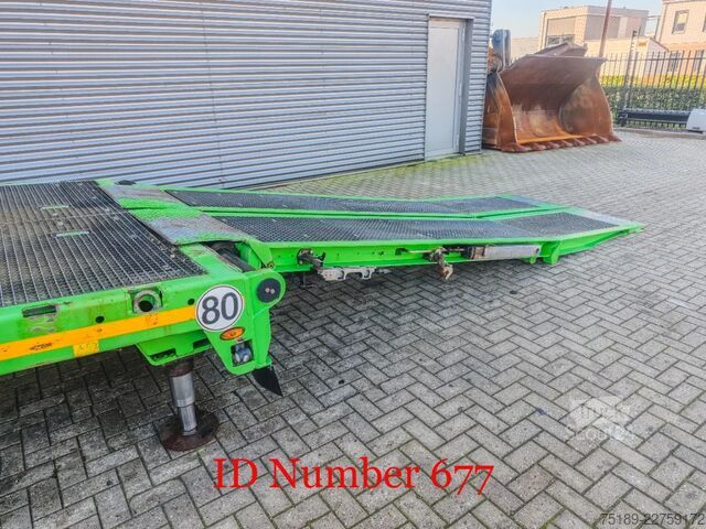 Semi-remorque surbaissée Faymonville F-S42-1AAA Powersteering Bridge Ramps Winch!