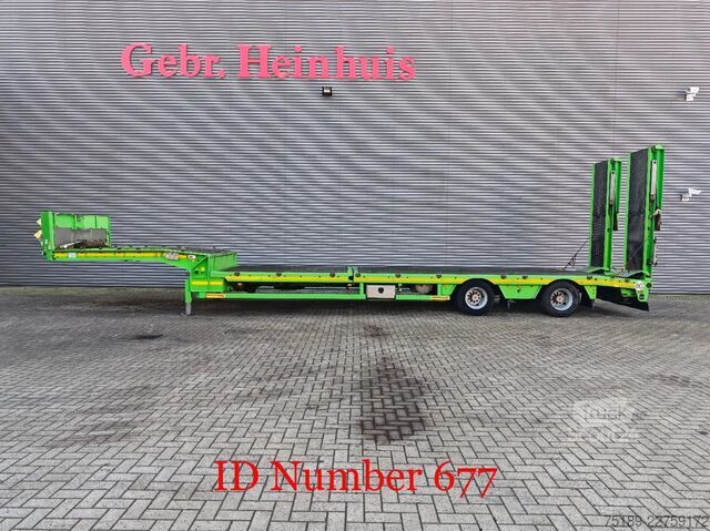 Semi-remorque surbaissée Faymonville F-S42-1AAA Powersteering Bridge Ramps Winch!
