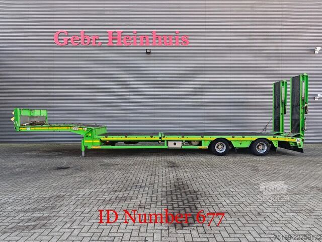 Semi-remorque surbaissée Faymonville F-S42-1AAA Powersteering Bridge Ramps Winch!