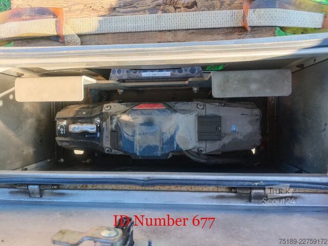 Semi-remorque surbaissée Faymonville F-S42-1AAA Powersteering Bridge Ramps Winch!