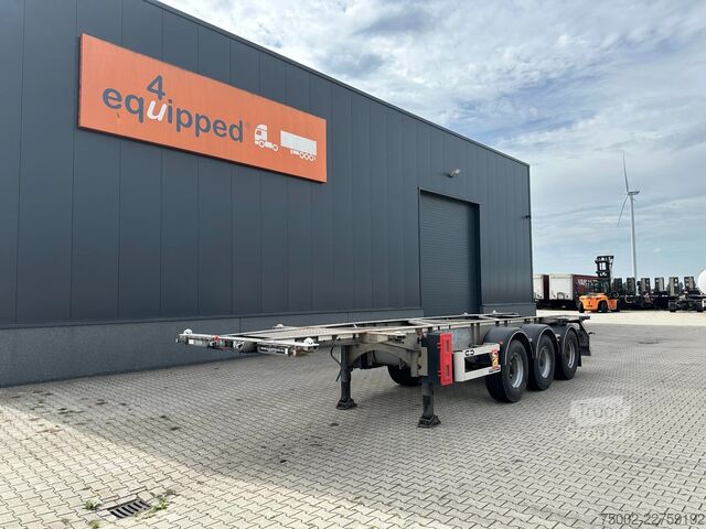 Konteyner taşımacılığı Van Hool 20FT/30FT ADR CHASSIS / galvanized / BPW DRUM /...