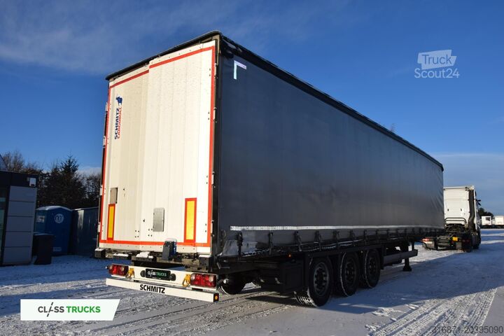отворено полуремарке с брезент SCHMITZ CARGOBULL SCS24/L Varios