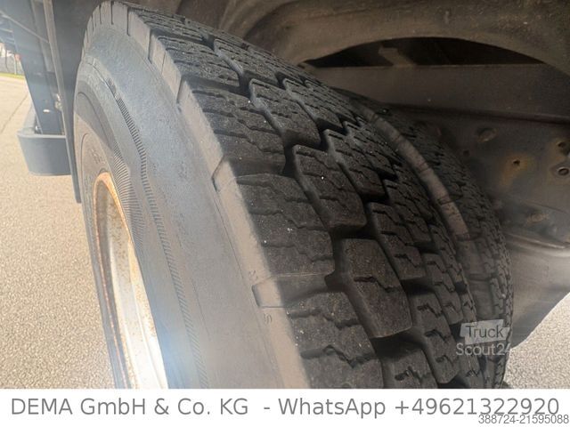 Flatbed truck IVECO 100E18 *3Sitze*Hydr. Rampen*Seilwinde*Fahrschule