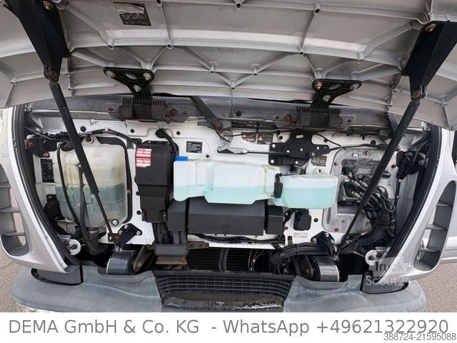 Flatbed truck IVECO 100E18 *3Sitze*Hydr. Rampen*Seilwinde*Fahrschule