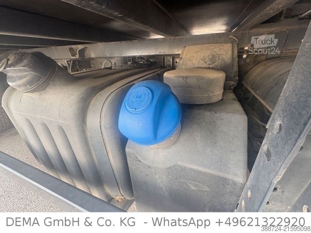 Flatbed truck with tarp IVECO 100E18 *3Sitze*Hydr. Rampen*Seilwinde*Fahrschule