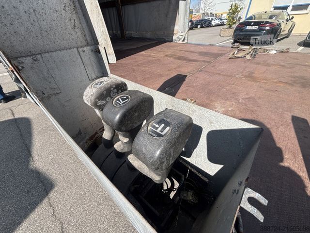 Valníkový nákladní automobil s plachtou IVECO 100E18 *3Sitze*Hydr. Rampen*Seilwinde*Fahrschule