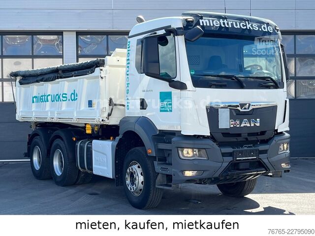 Sklápač MAN 33.470 6x4 Meiller Bordmatik Mietkauf 1599 Euro