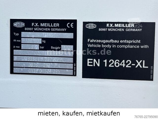 Sklápač MAN 33.470 6x4 Meiller Bordmatik Mietkauf 1599 Euro