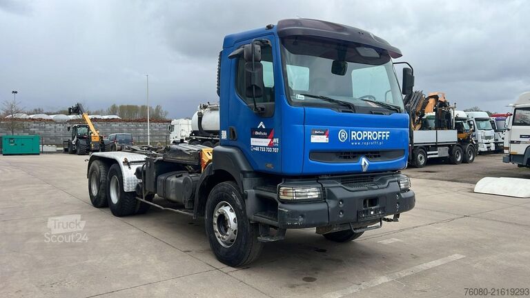 Hook arm system Renault Kerax 370 (BONNE ETAT / PORPRE / LAMES / GRAND ...